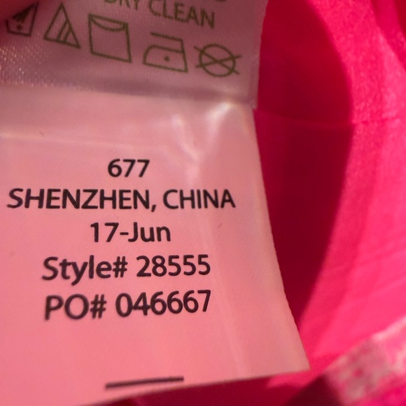 Lilly Pulitzer Alesa Shift Pink Fusion womens size 16 nwt - Picture 8 of 8